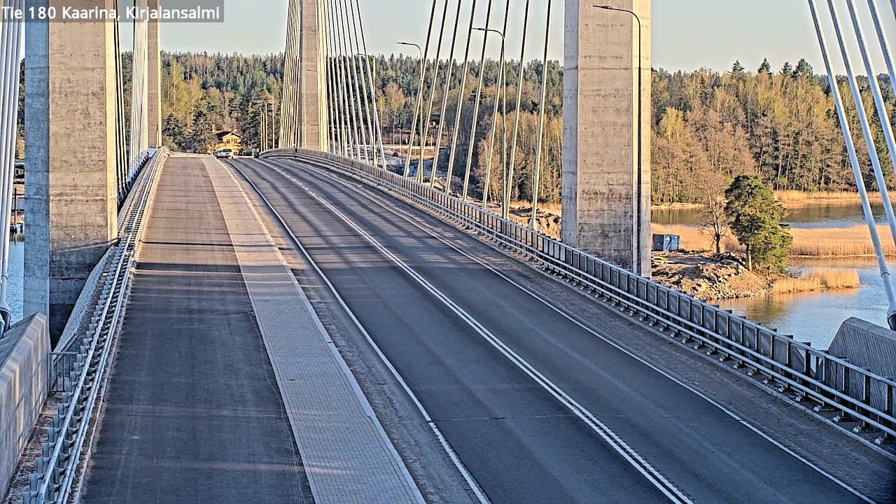 Weather Camera Image Road 180 Kaarina, Kirjalansalmi, Kaarina, Varsinais-Suomi