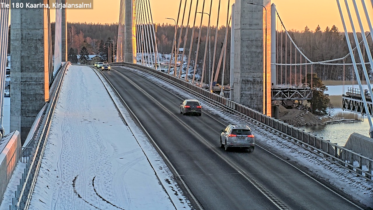 Kelikamerat Kuva Tie 180 Kaarina, Kirjalansalmi, Kaarina, Varsinais-Suomi