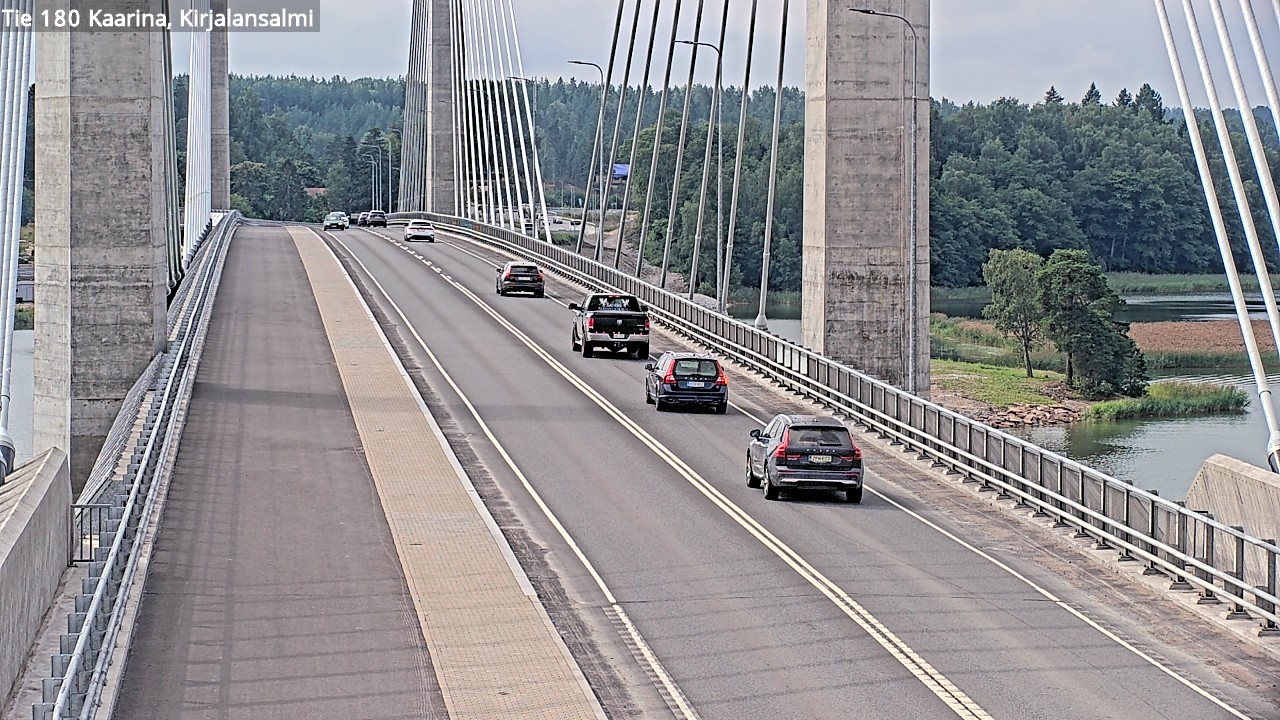 Weather Camera Image Väg 180 St:karins, Rävensundet, Kaarina, Varsinais-Suomi