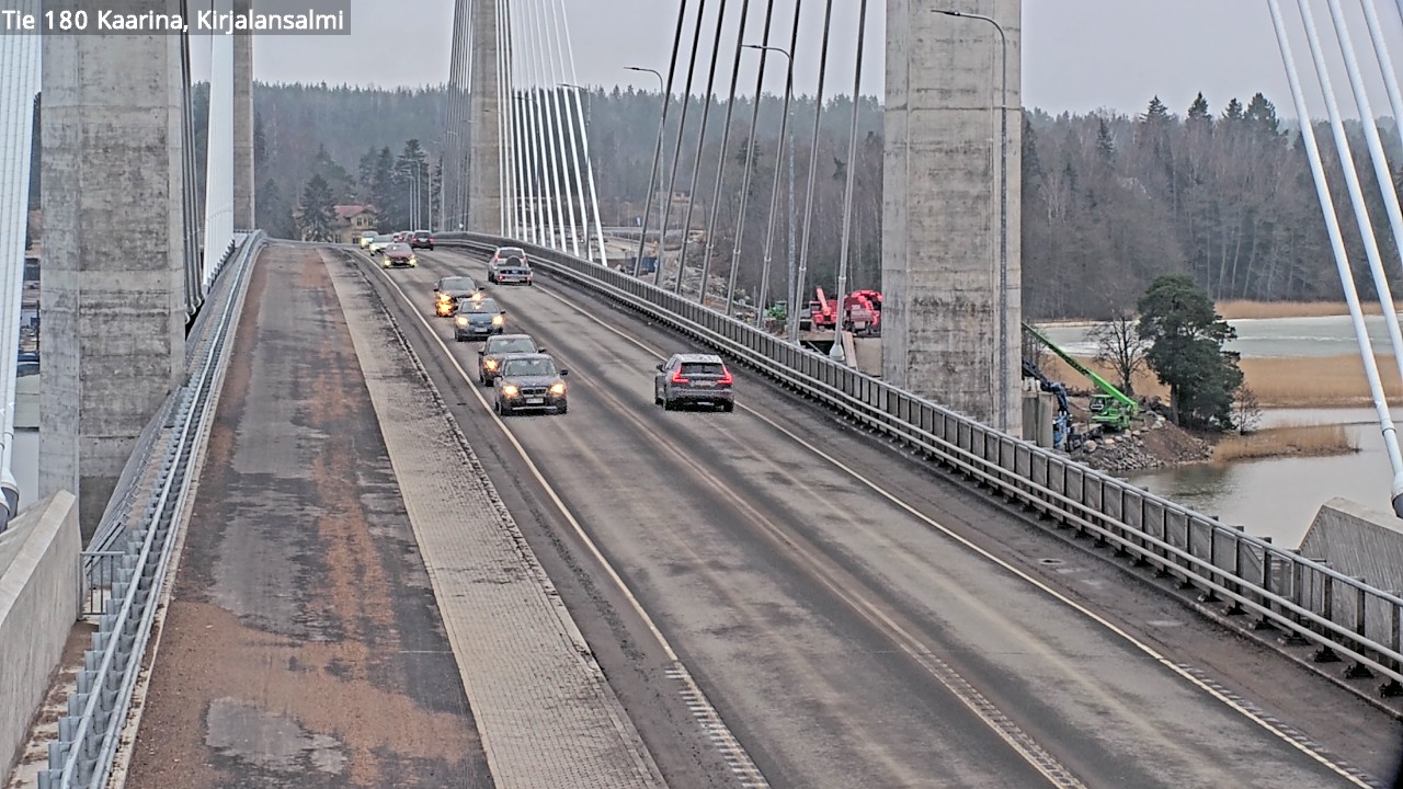 Kelikamerat Kuva Tie 180 Kaarina, Kirjalansalmi, Kaarina, Varsinais-Suomi