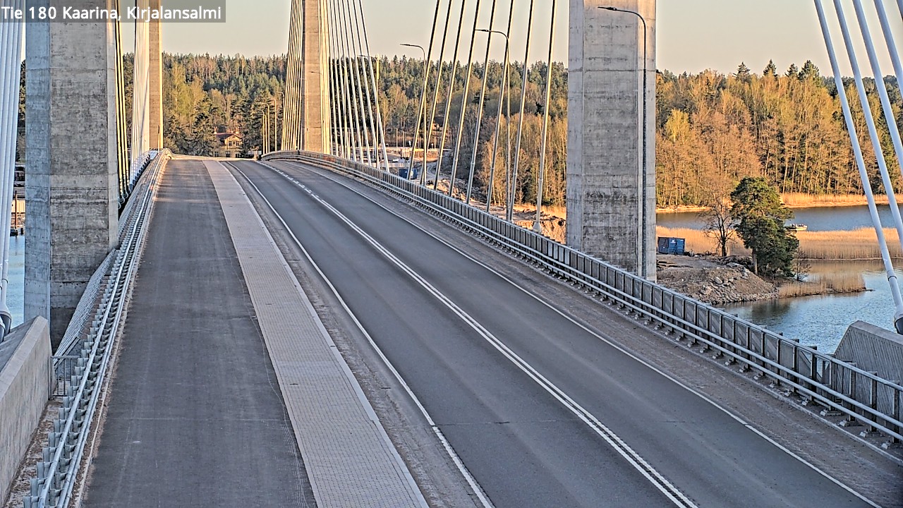 Weather Camera Image Road 180 Kaarina, Kirjalansalmi, Kaarina, Varsinais-Suomi
