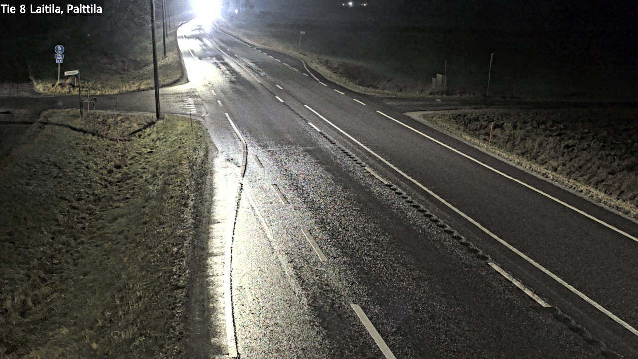Weather Camera Image Road 8 Laitila, Palttila, Laitila, Varsinais-Suomi