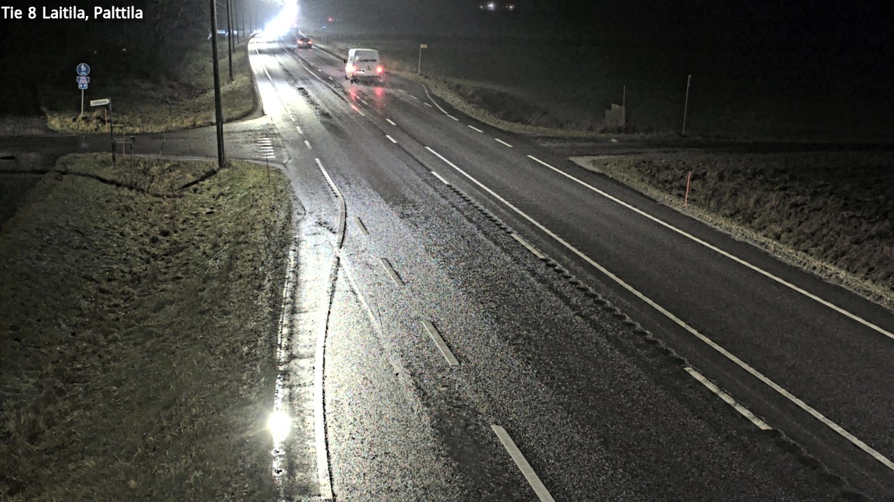 Weather Camera Image Road 8 Laitila, Palttila, Laitila, Varsinais-Suomi