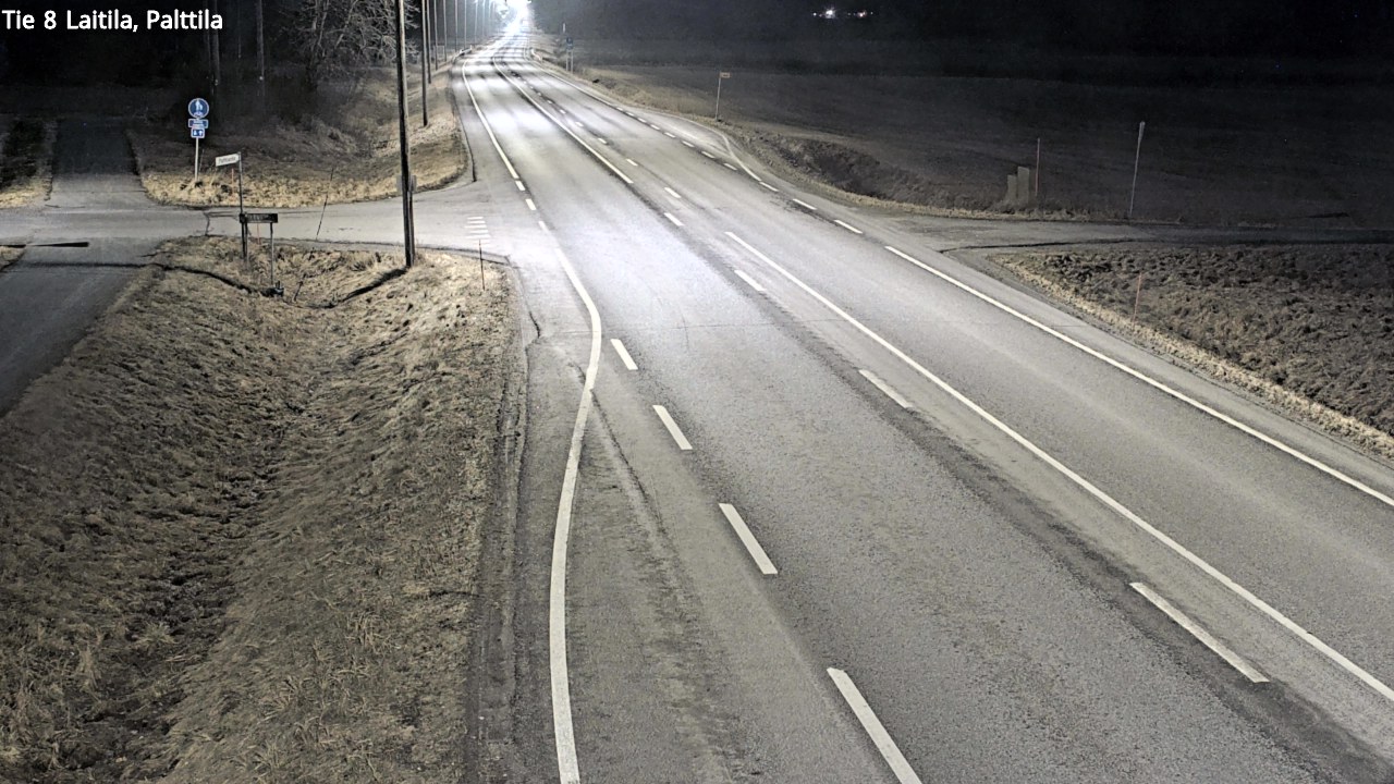 Weather Camera Image Road 8 Laitila, Palttila, Laitila, Varsinais-Suomi