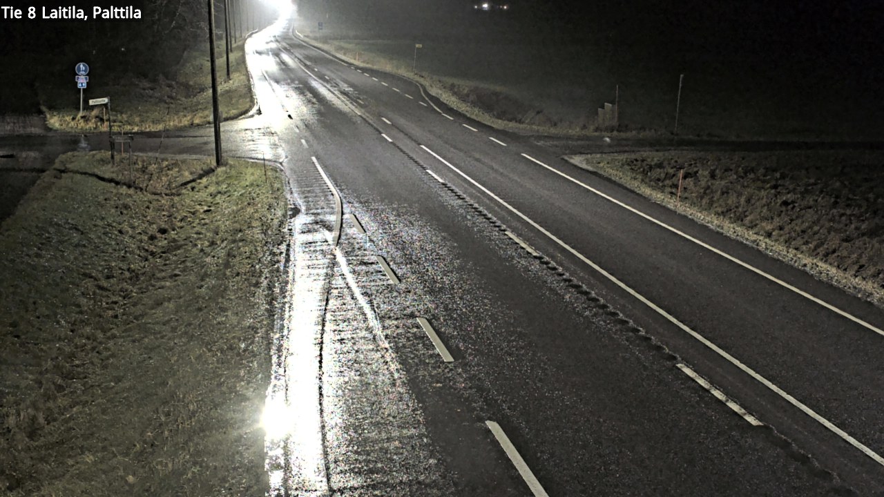 Weather Camera Image Road 8 Laitila, Palttila, Laitila, Varsinais-Suomi