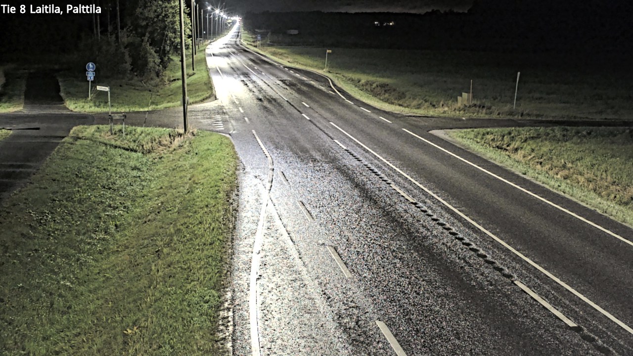 Weather Camera Image Road 8 Laitila, Palttila, Laitila, Varsinais-Suomi