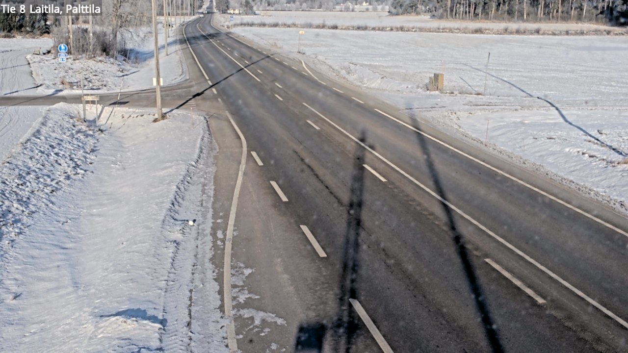 Kelikamerat Kuva Tie 8 Laitila, Palttila, Laitila, Varsinais-Suomi