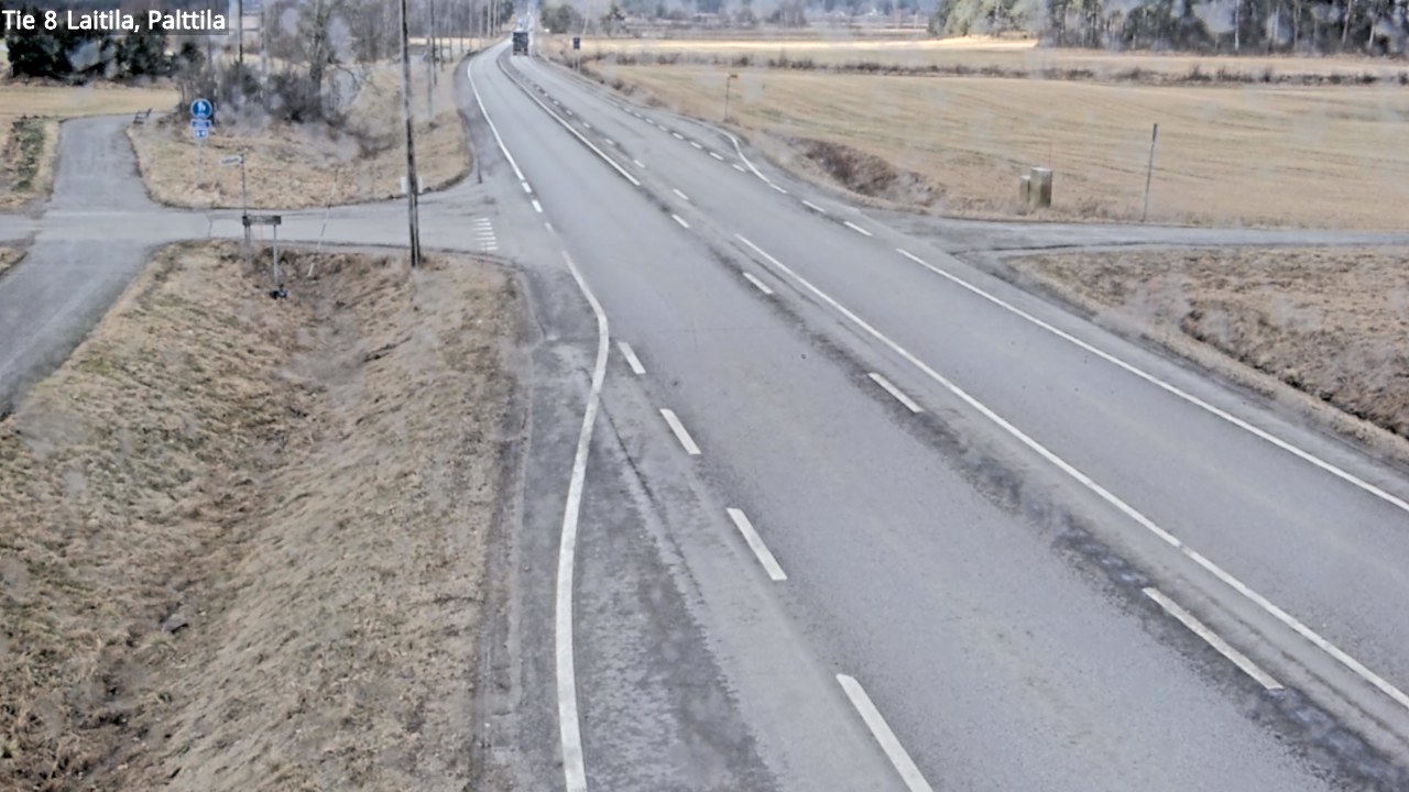 Weather Camera Image Väg 8 Laitila, Palttila, Laitila, Varsinais-Suomi