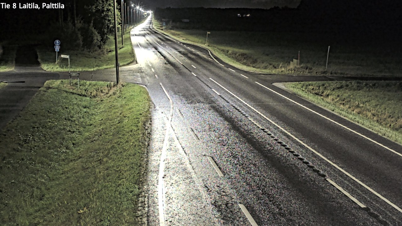 Weather Camera Image Road 8 Laitila, Palttila, Laitila, Varsinais-Suomi