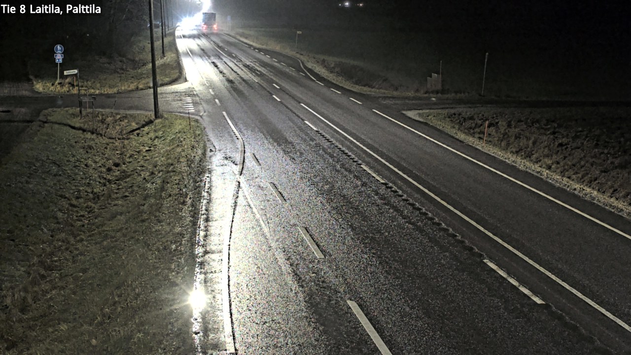Weather Camera Image Road 8 Laitila, Palttila, Laitila, Varsinais-Suomi