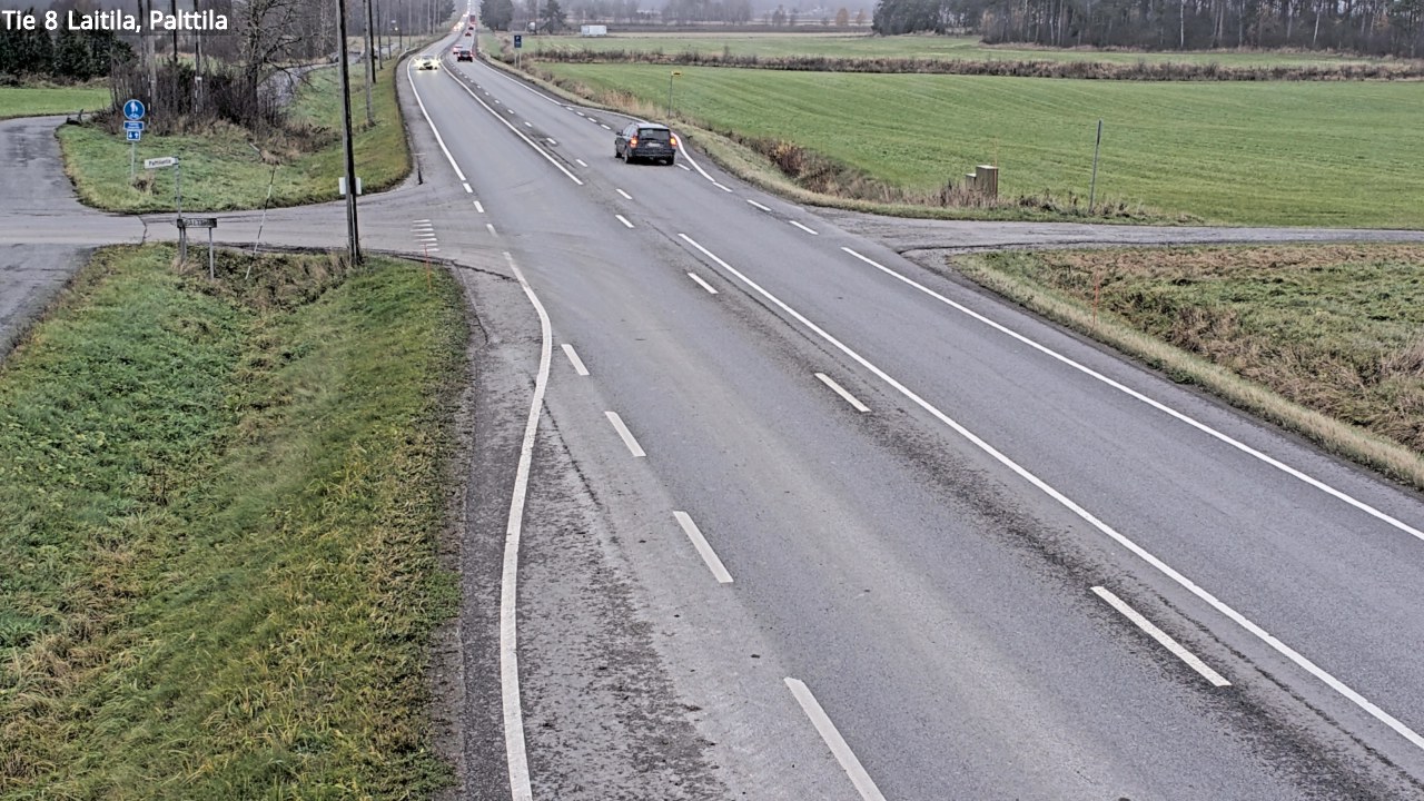 Kelikamerat Kuva Tie 8 Laitila, Palttila, Laitila, Varsinais-Suomi