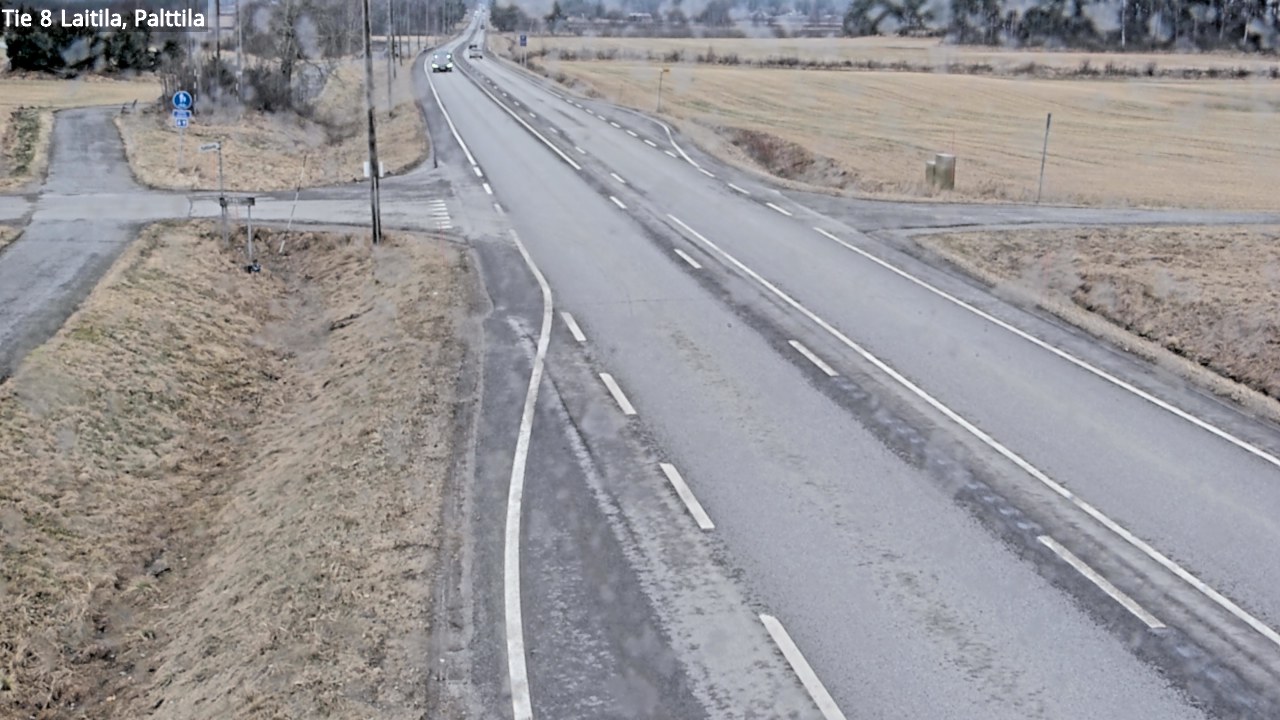 Weather Camera Image Väg 8 Laitila, Palttila, Laitila, Varsinais-Suomi