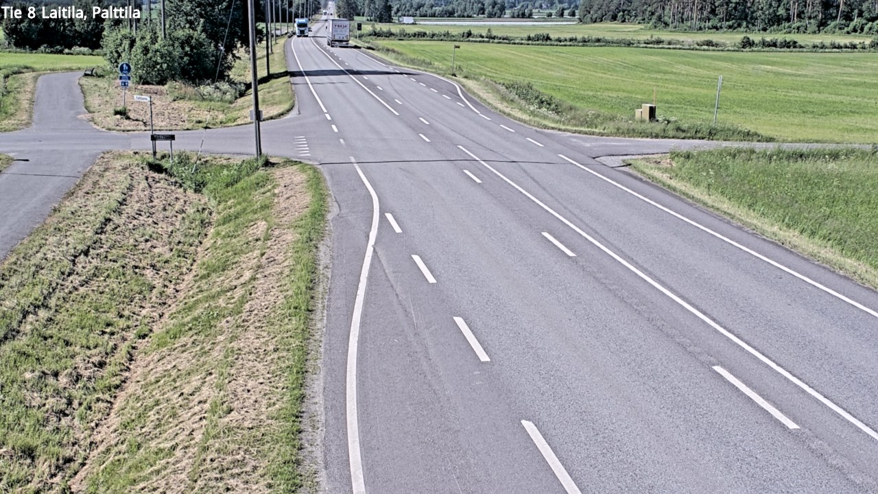 Kelikamerat Kuva Tie 8 Laitila, Palttila, Laitila, Varsinais-Suomi