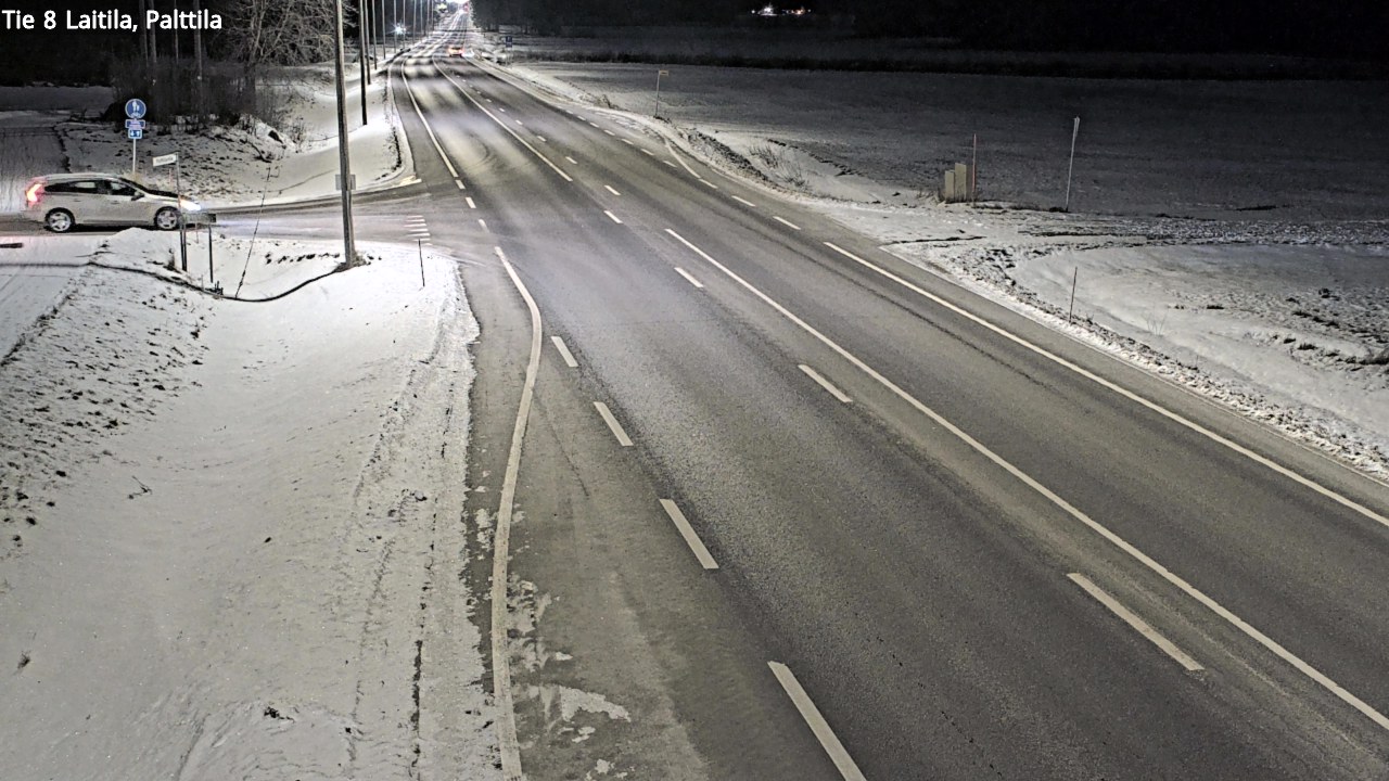 Weather Camera Image Väg 8 Laitila, Palttila, Laitila, Varsinais-Suomi