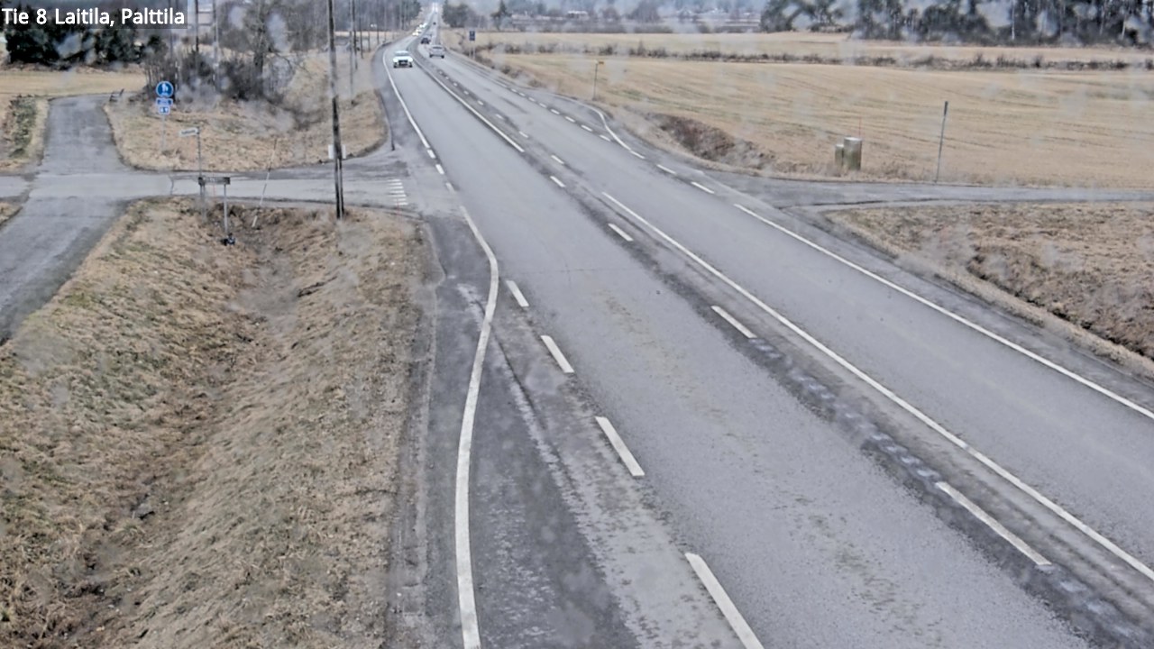 Weather Camera Image Väg 8 Laitila, Palttila, Laitila, Varsinais-Suomi