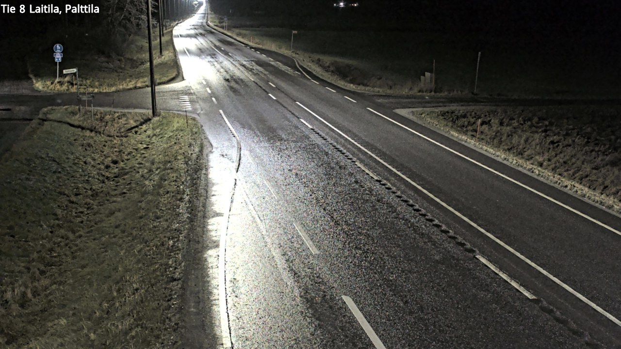 Weather Camera Image Väg 8 Laitila, Palttila, Laitila, Varsinais-Suomi