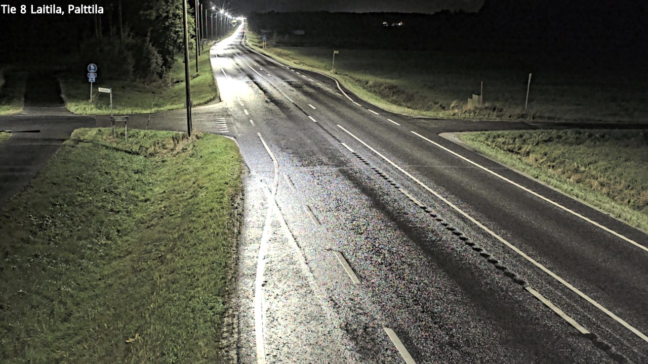 Weather Camera Image Road 8 Laitila, Palttila, Laitila, Varsinais-Suomi