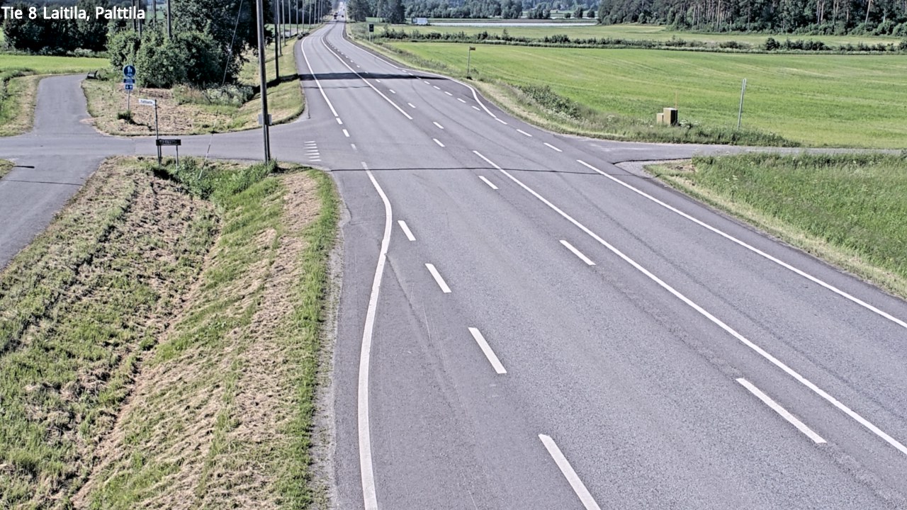 Kelikamerat Kuva Tie 8 Laitila, Palttila, Laitila, Varsinais-Suomi