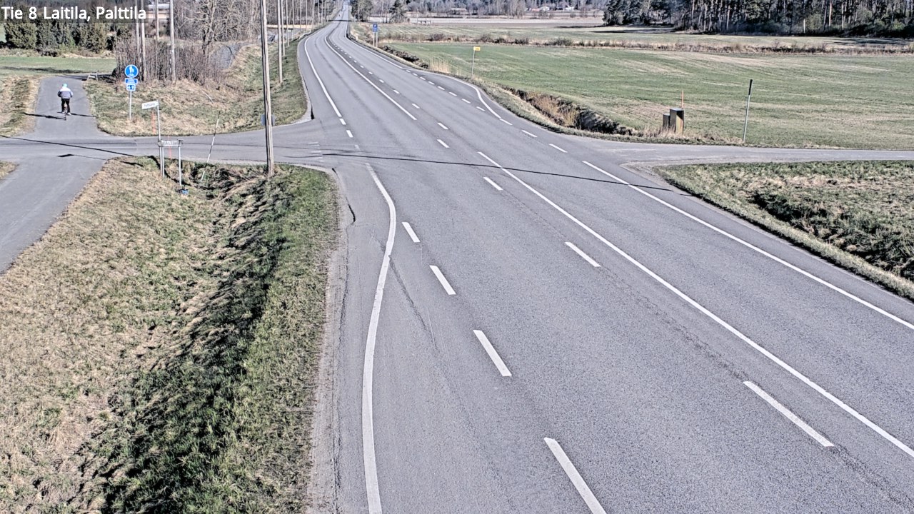 Kelikamerat Kuva Tie 8 Laitila, Palttila, Laitila, Varsinais-Suomi