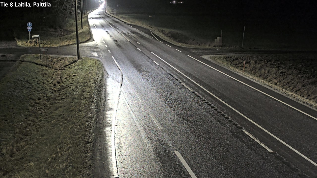 Weather Camera Image Väg 8 Laitila, Palttila, Laitila, Varsinais-Suomi