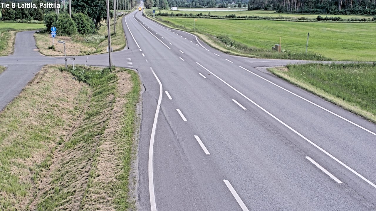 Kelikamerat Kuva Tie 8 Laitila, Palttila, Laitila, Varsinais-Suomi