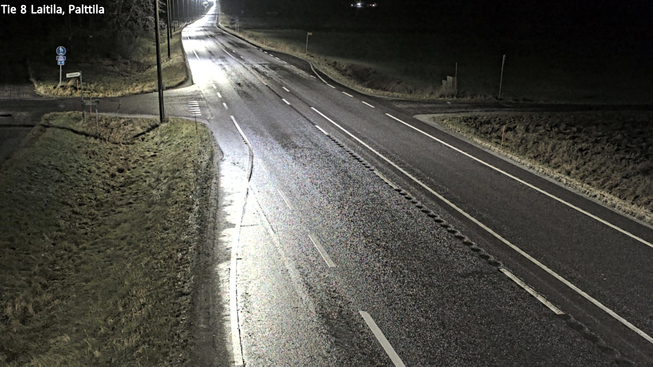 Weather Camera Image Väg 8 Laitila, Palttila, Laitila, Varsinais-Suomi