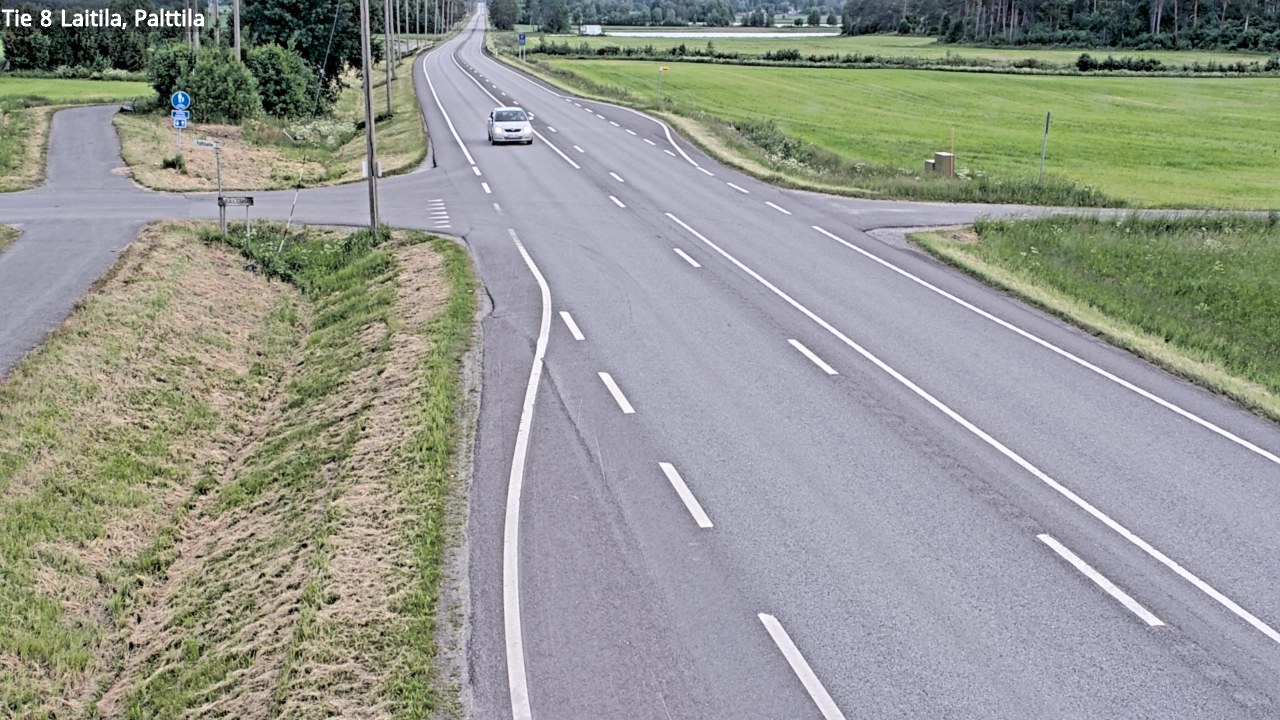 Kelikamerat Kuva Tie 8 Laitila, Palttila, Laitila, Varsinais-Suomi