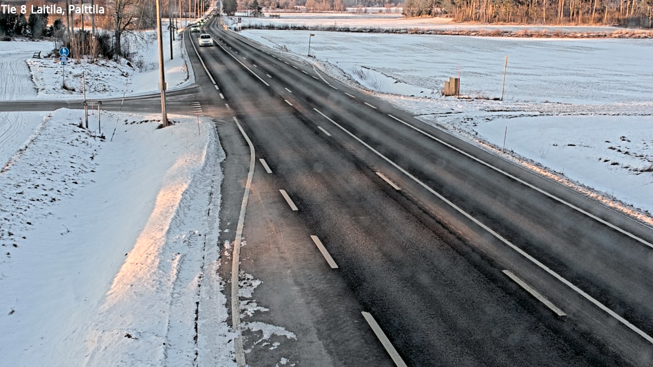 Weather Camera Image Väg 8 Laitila, Palttila, Laitila, Varsinais-Suomi
