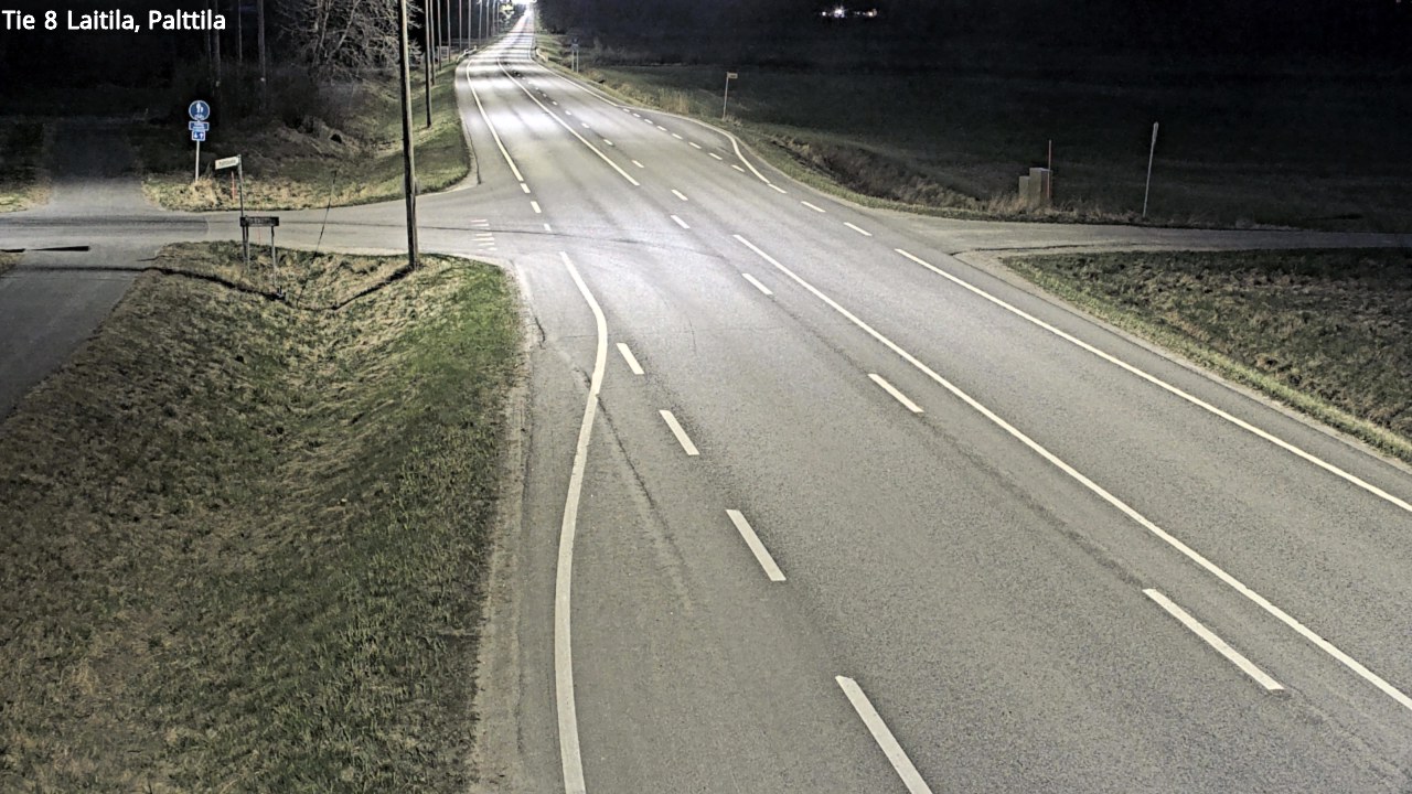 Weather Camera Image Road 8 Laitila, Palttila, Laitila, Varsinais-Suomi
