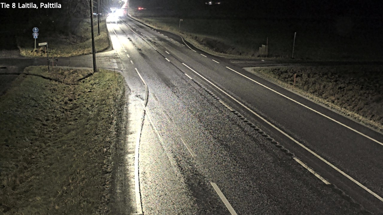 Weather Camera Image Väg 8 Laitila, Palttila, Laitila, Varsinais-Suomi