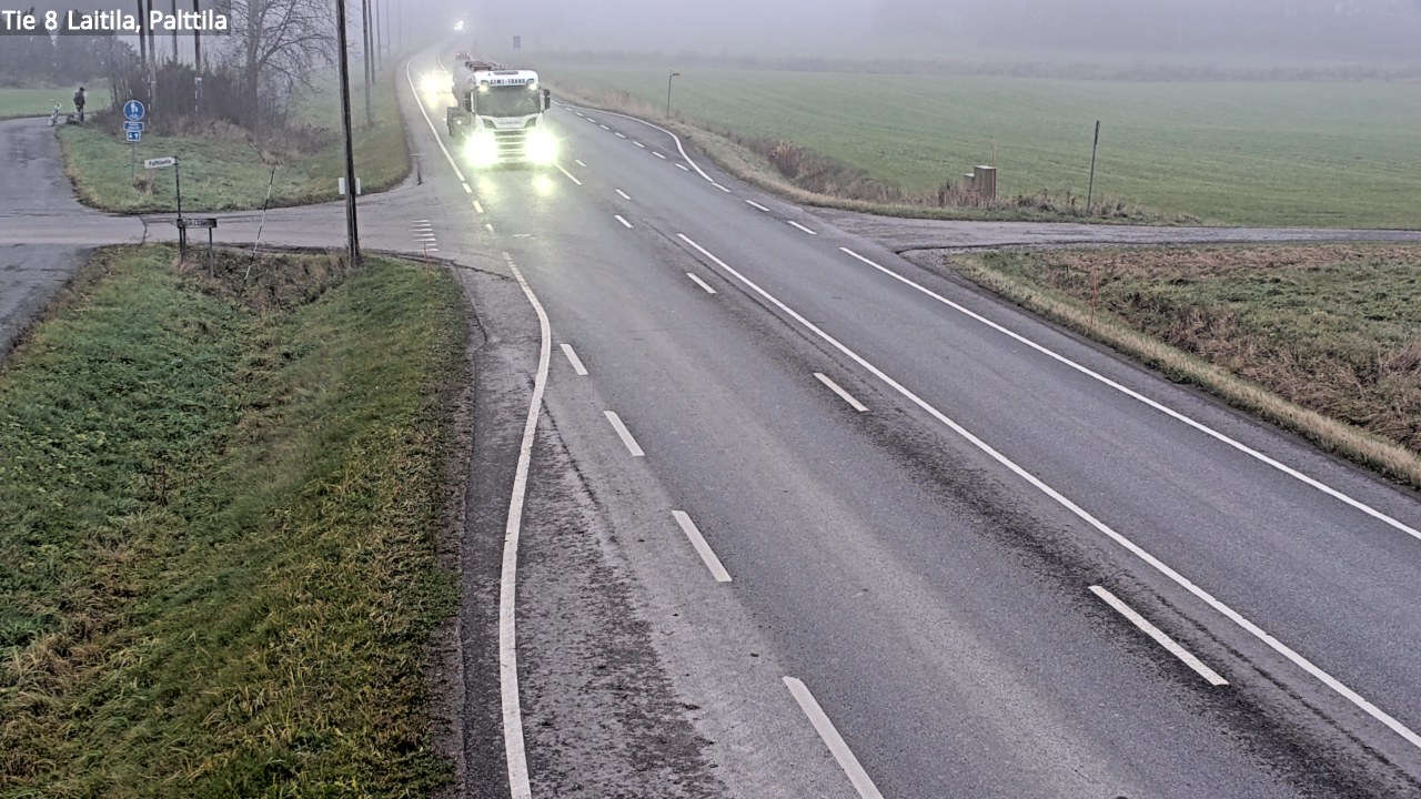 Kelikamerat Kuva Tie 8 Laitila, Palttila, Laitila, Varsinais-Suomi