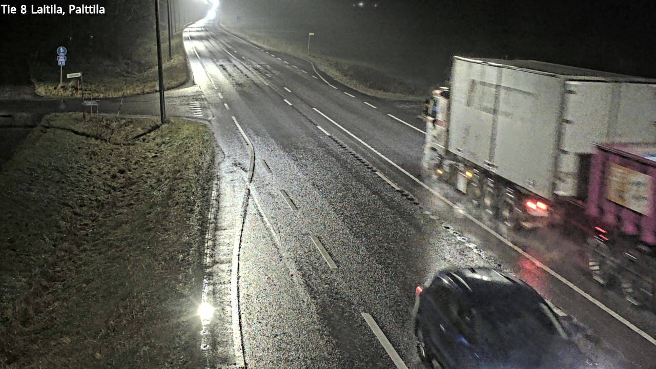 Weather Camera Image Road 8 Laitila, Palttila, Laitila, Varsinais-Suomi
