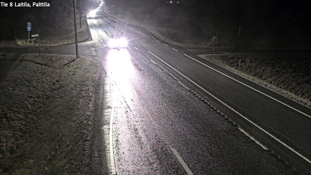 Weather Camera Image Väg 8 Laitila, Palttila, Laitila, Varsinais-Suomi