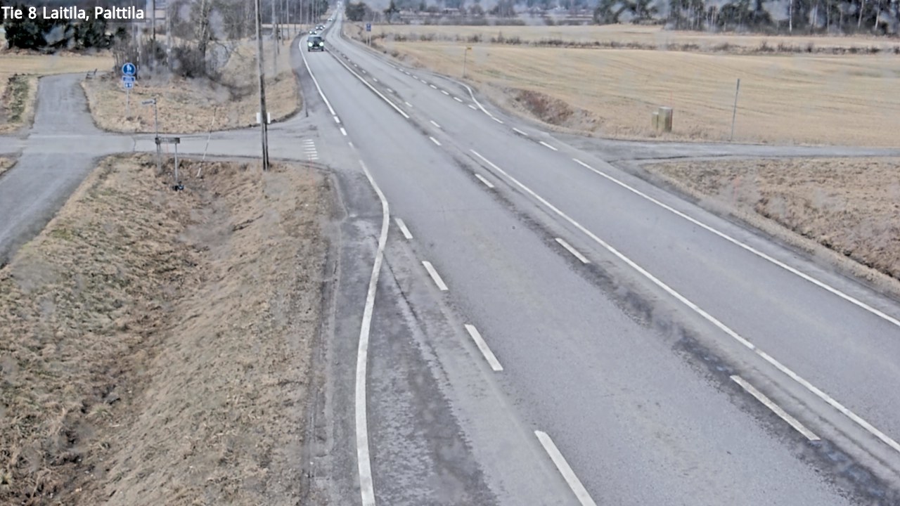 Weather Camera Image Väg 8 Laitila, Palttila, Laitila, Varsinais-Suomi