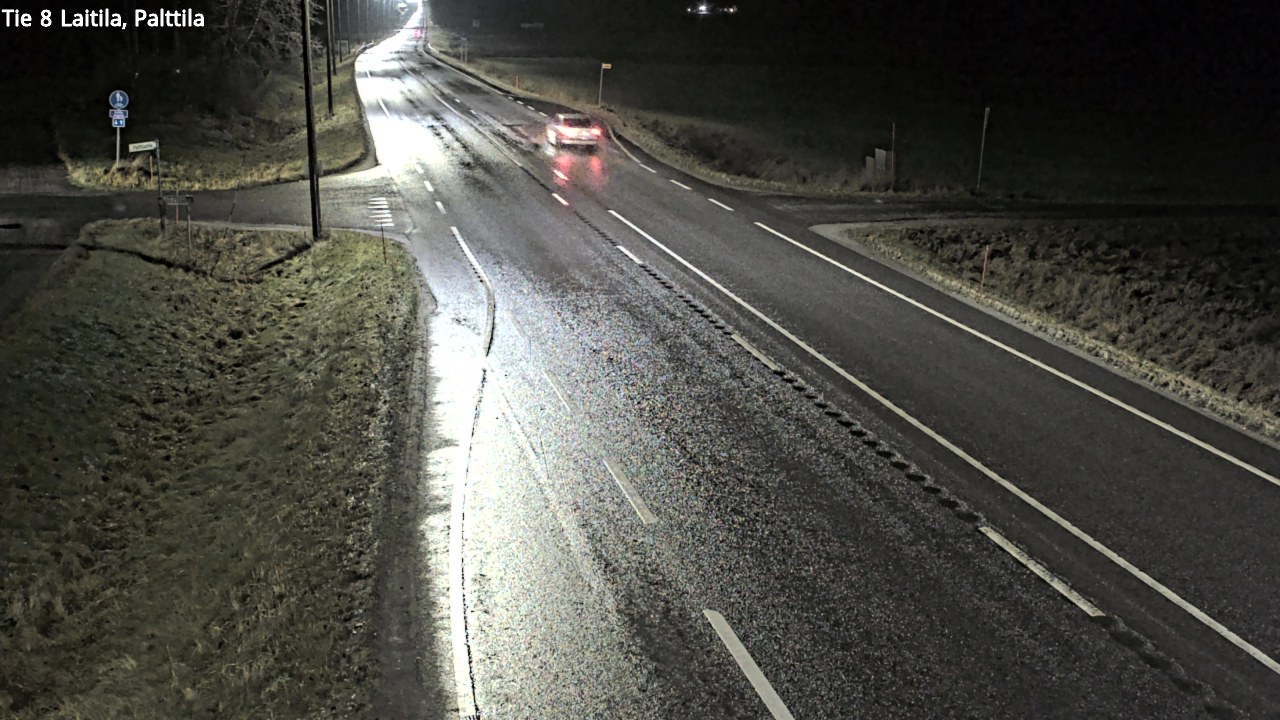 Weather Camera Image Väg 8 Laitila, Palttila, Laitila, Varsinais-Suomi