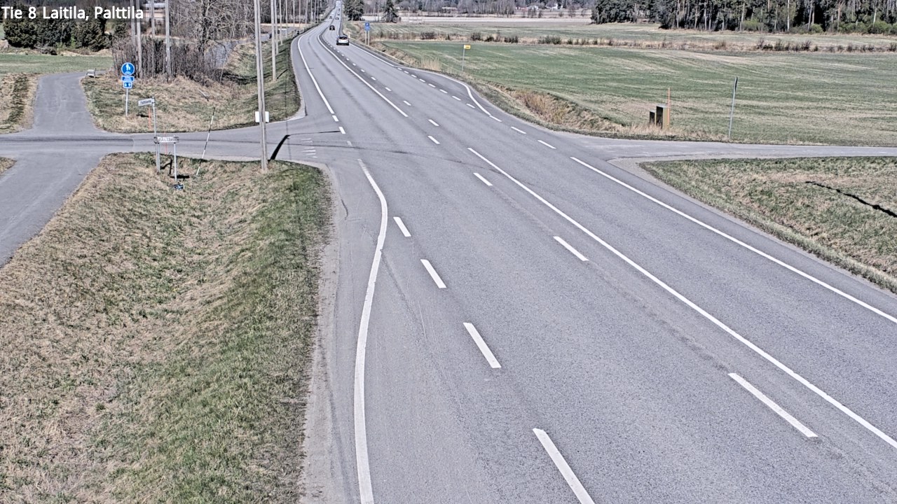 Kelikamerat Kuva Tie 8 Laitila, Palttila, Laitila, Varsinais-Suomi
