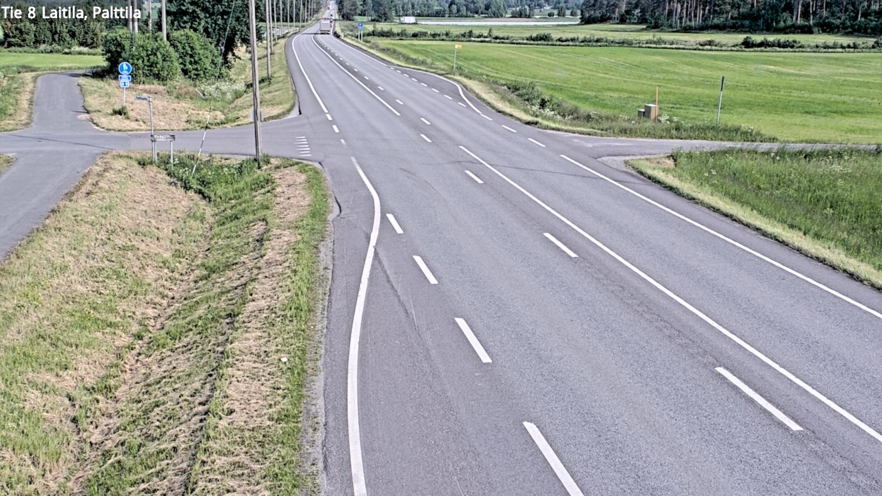 Kelikamerat Kuva Tie 8 Laitila, Palttila, Laitila, Varsinais-Suomi