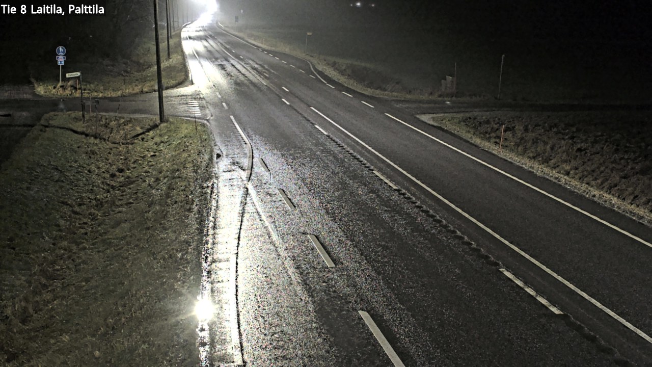 Weather Camera Image Road 8 Laitila, Palttila, Laitila, Varsinais-Suomi