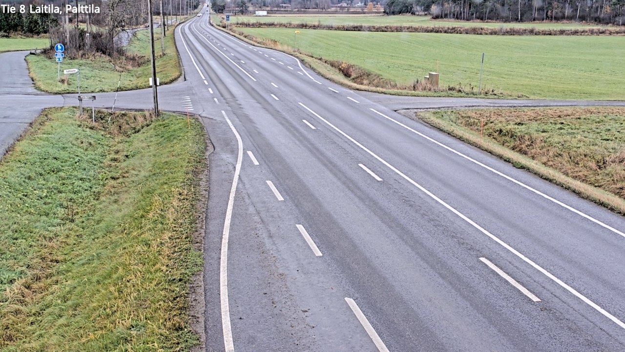 Kelikamerat Kuva Tie 8 Laitila, Palttila, Laitila, Varsinais-Suomi