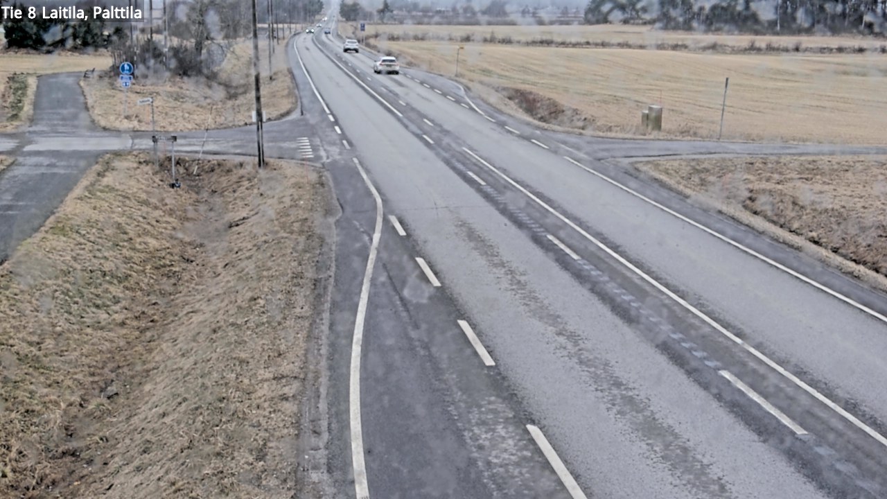 Weather Camera Image Väg 8 Laitila, Palttila, Laitila, Varsinais-Suomi