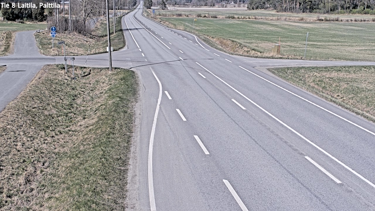 Kelikamerat Kuva Tie 8 Laitila, Palttila, Laitila, Varsinais-Suomi