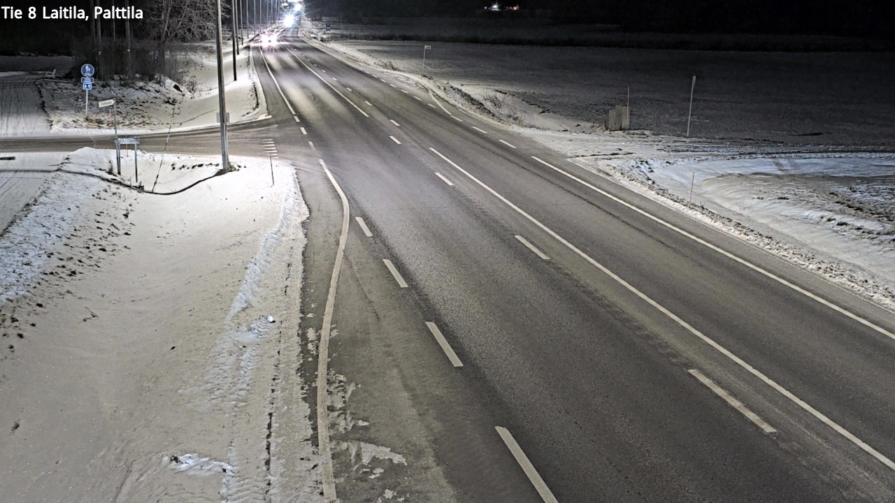 Weather Camera Image Road 8 Laitila, Palttila, Laitila, Varsinais-Suomi