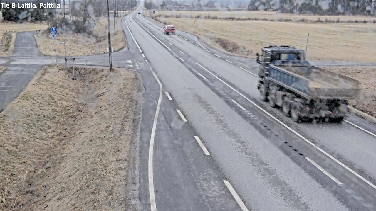 Weather Camera Image Väg 8 Laitila, Palttila, Laitila, Varsinais-Suomi