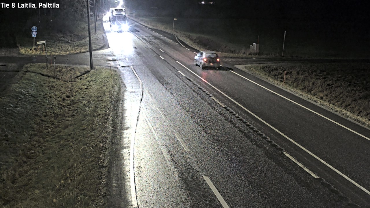 Weather Camera Image Väg 8 Laitila, Palttila, Laitila, Varsinais-Suomi