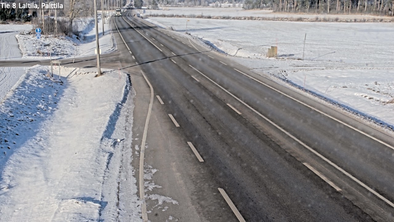Kelikamerat Kuva Tie 8 Laitila, Palttila, Laitila, Varsinais-Suomi
