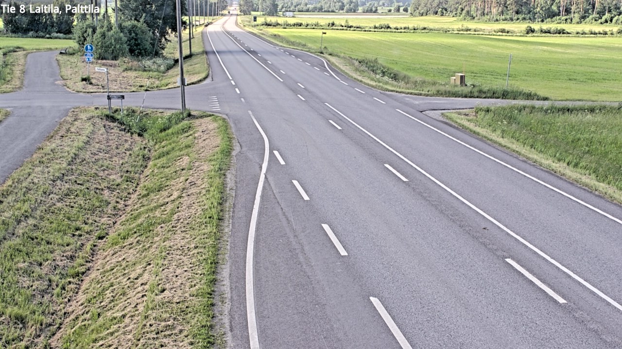 Kelikamerat Kuva Tie 8 Laitila, Palttila, Laitila, Varsinais-Suomi
