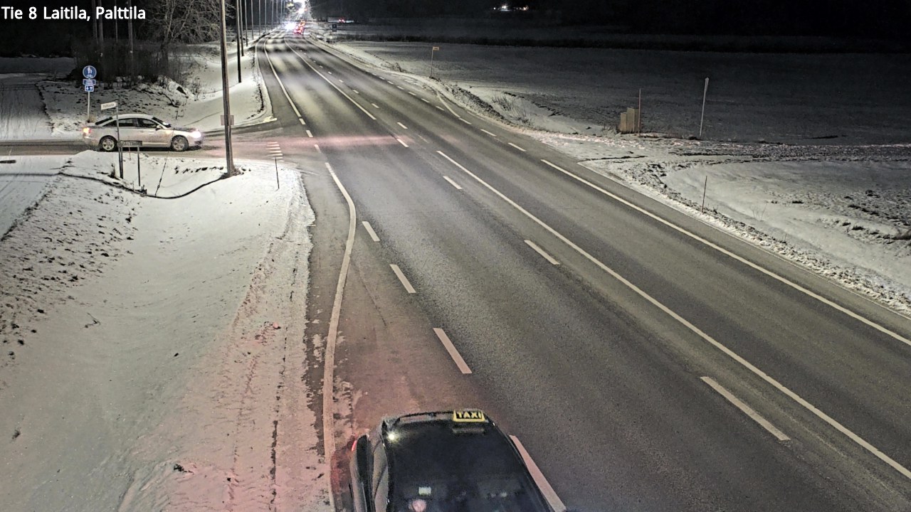 Weather Camera Image Väg 8 Laitila, Palttila, Laitila, Varsinais-Suomi