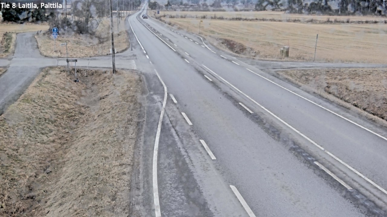 Weather Camera Image Väg 8 Laitila, Palttila, Laitila, Varsinais-Suomi