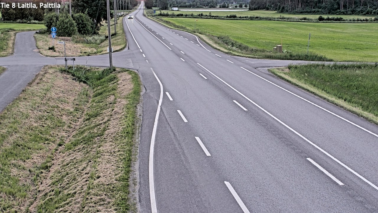 Kelikamerat Kuva Tie 8 Laitila, Palttila, Laitila, Varsinais-Suomi