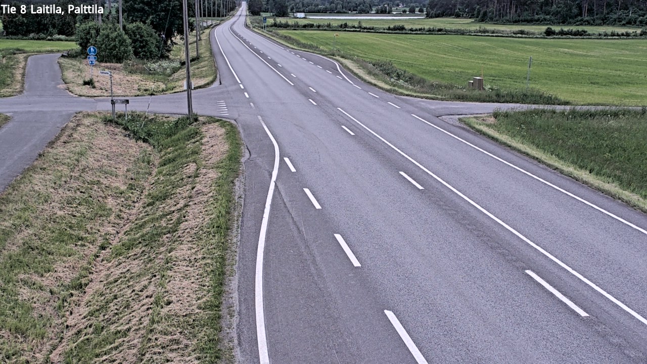 Kelikamerat Kuva Tie 8 Laitila, Palttila, Laitila, Varsinais-Suomi
